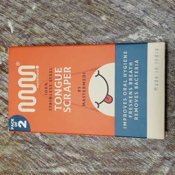Mastermedi Tongue Scraper pack of 2 - Picture 1 of 4